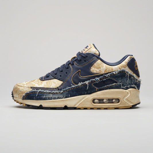 Custom Sneaker Paris Baroque Denim Lows