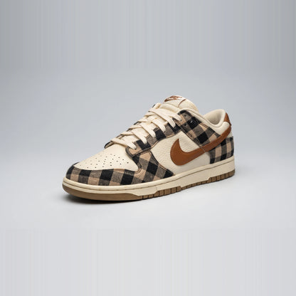 Custom Sneaker Rustic Cabin Buffalo Check