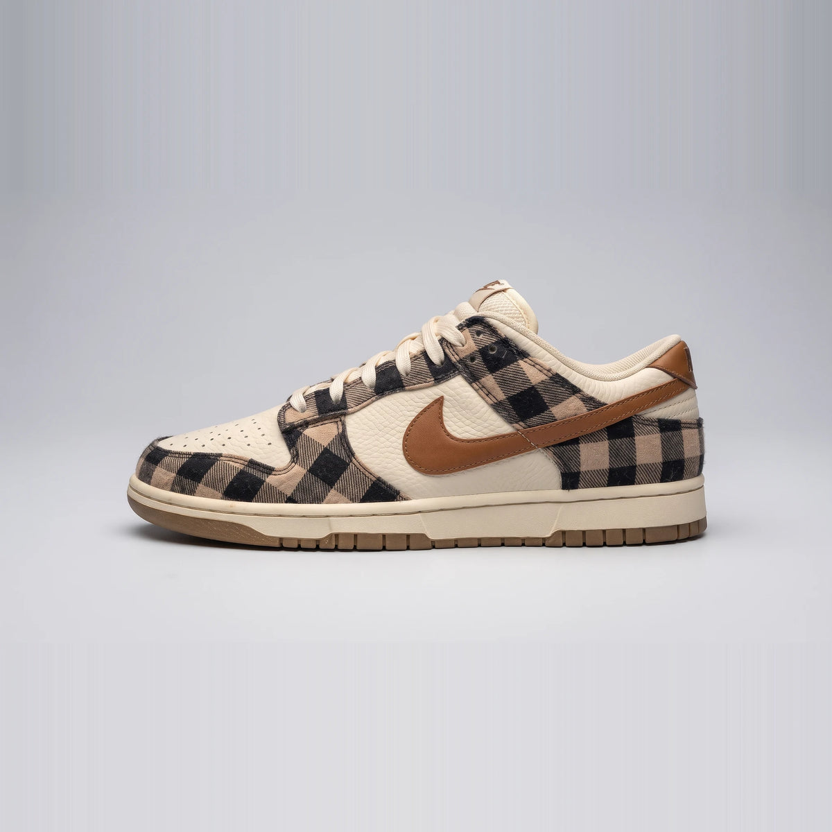 Custom Sneaker Rustic Cabin Buffalo Check