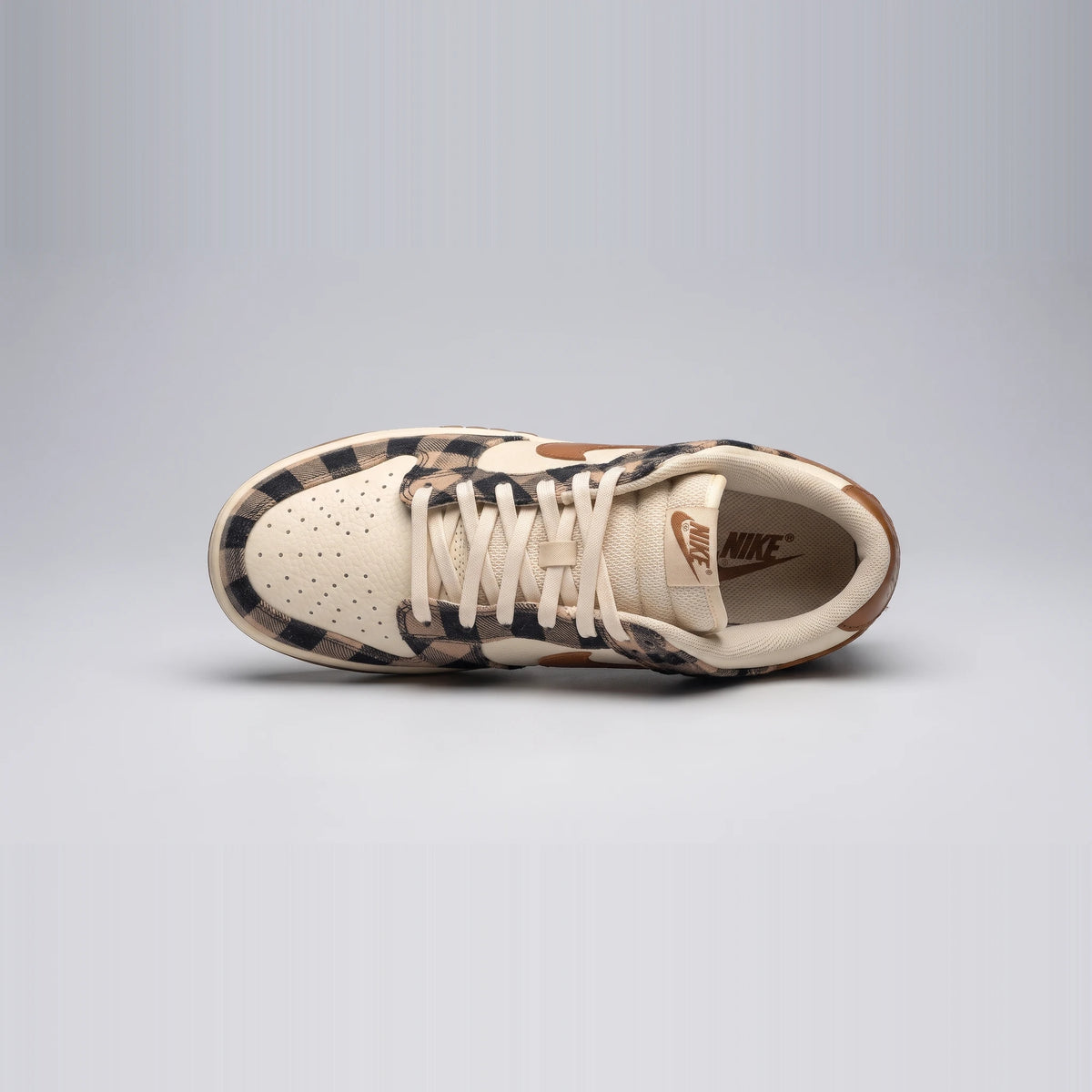 Custom Sneaker Rustic Cabin Buffalo Check