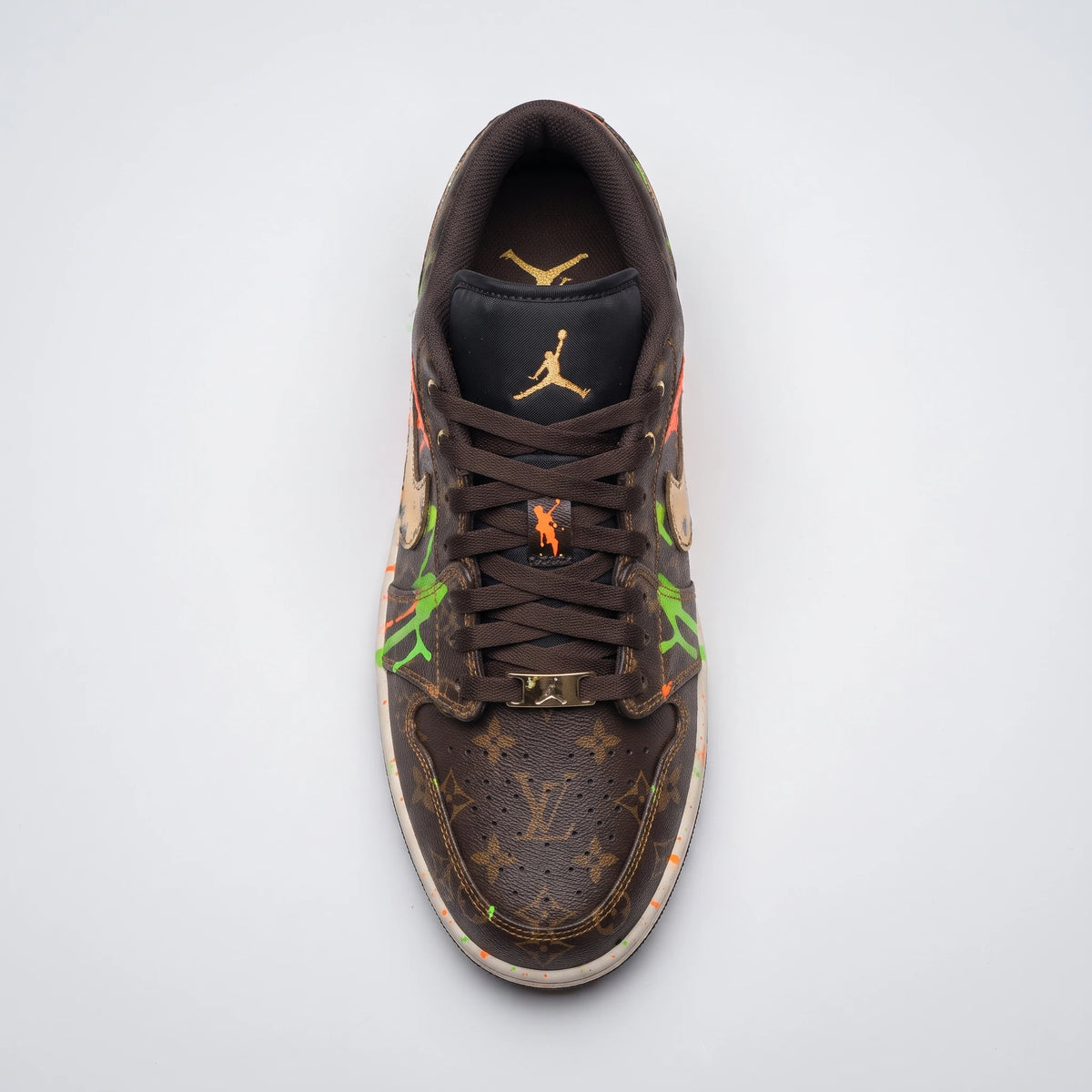Custom Sneaker Savage Luxury Monogram Drip