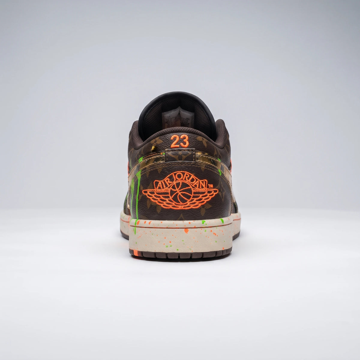 Custom Sneaker Savage Luxury Monogram Drip
