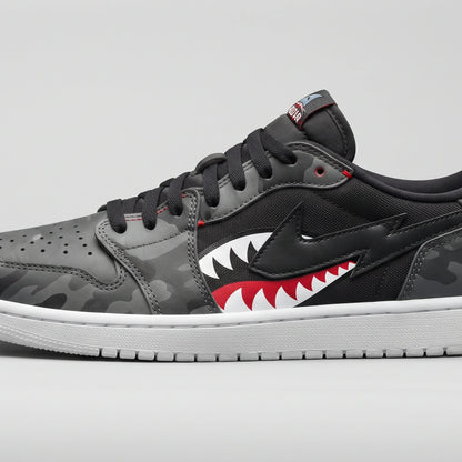 Custom Sneaker Savage Street Shark Jaw