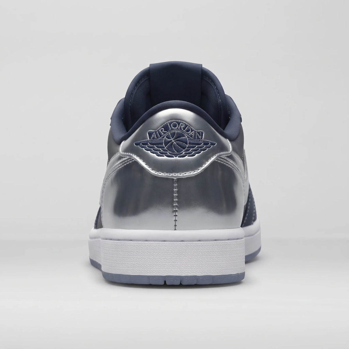 Custom Sneaker Sleek Liquid Chrome Mercury