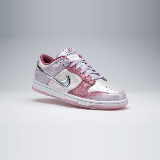 Custom Sneaker Sugar Plum Fairy Pastel Holiday