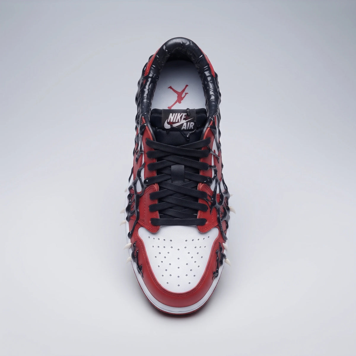 Custom Sneaker Symbiote Alien Infestation