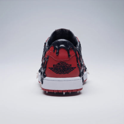 Custom Sneaker Symbiote Alien Infestation