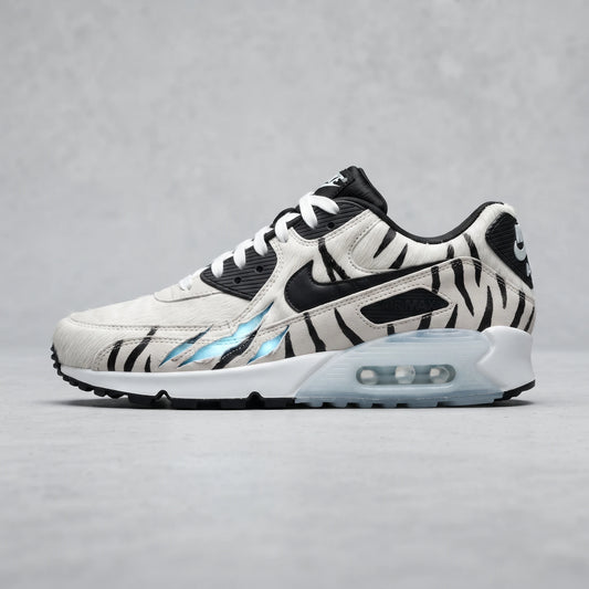 Custom Sneaker White Tiger Claw Lows