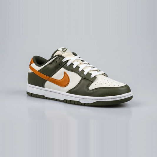 Custom Sneaker Winter Olive & Burnt Amber