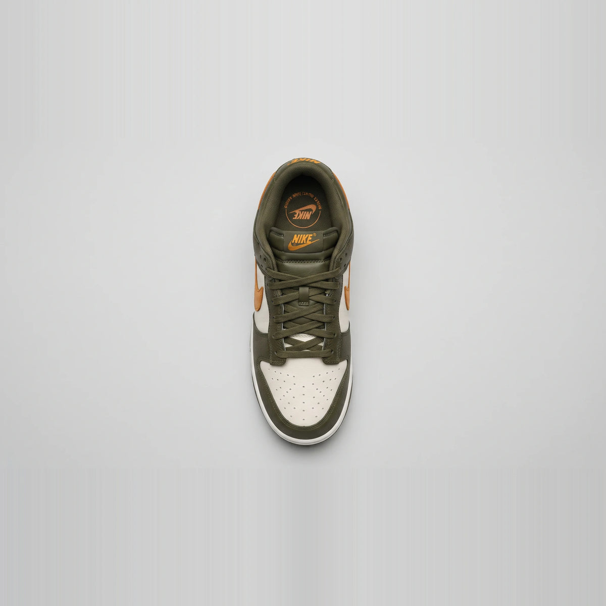 Custom Sneaker Winter Olive & Burnt Amber
