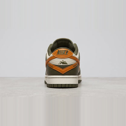 Custom Sneaker Winter Olive & Burnt Amber